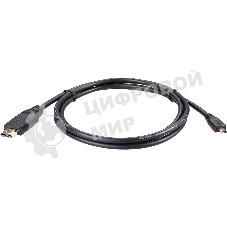 Кабель HDMI-19M --MicroHDMI-19M ver 2.0 1,5 м VCOM CG587-1.8M