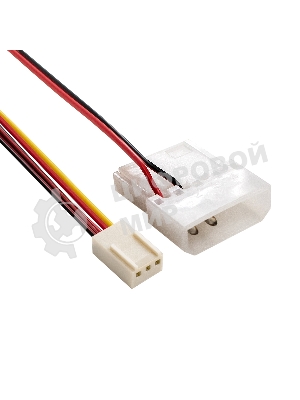 Вентилятор для корпуса ExeGate EX12025B3PM черный, 120 мм, 1550 об/мин, 25 дБ, 3 pin