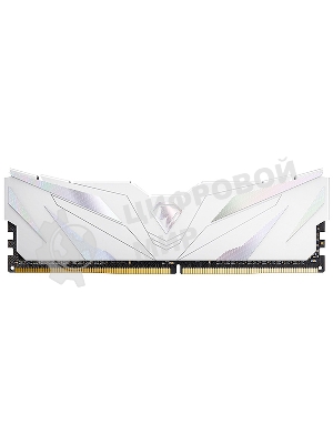 Оперативная память NETAC, DDR4, 16GB (1x16GB), 3200MHz, CL16, DIMM, с радиатором, белый