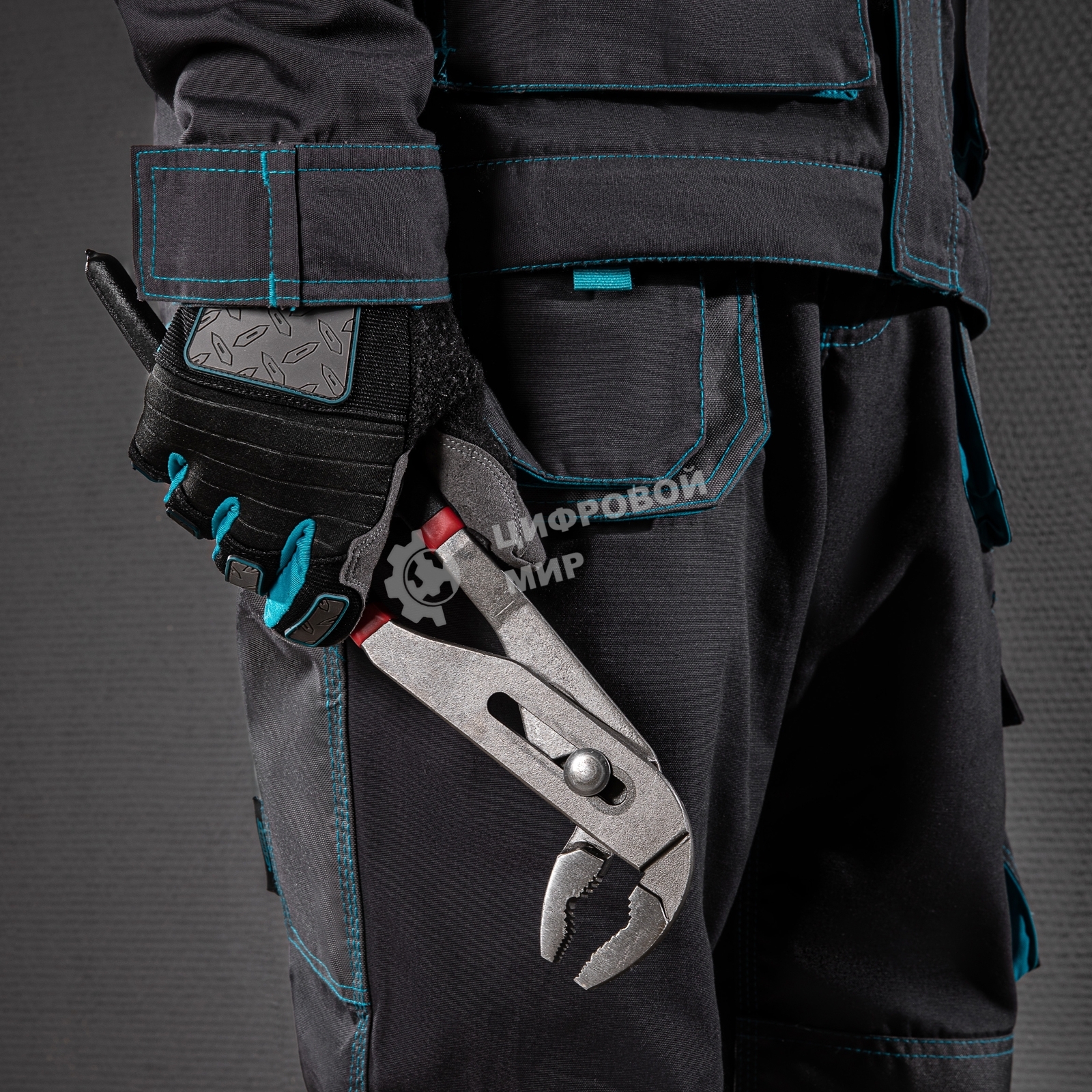 Клещи Matrix 300 мм переставные обливные рукоятки