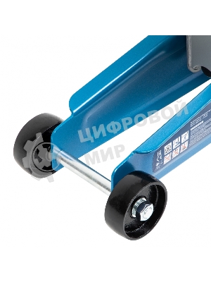 Домкрат гидравлический подкатной Stels высокий подъем, 3т SUV, 190-535 мм, в кейсе