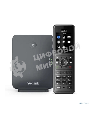 Телефон SIP Yealink W77P черный