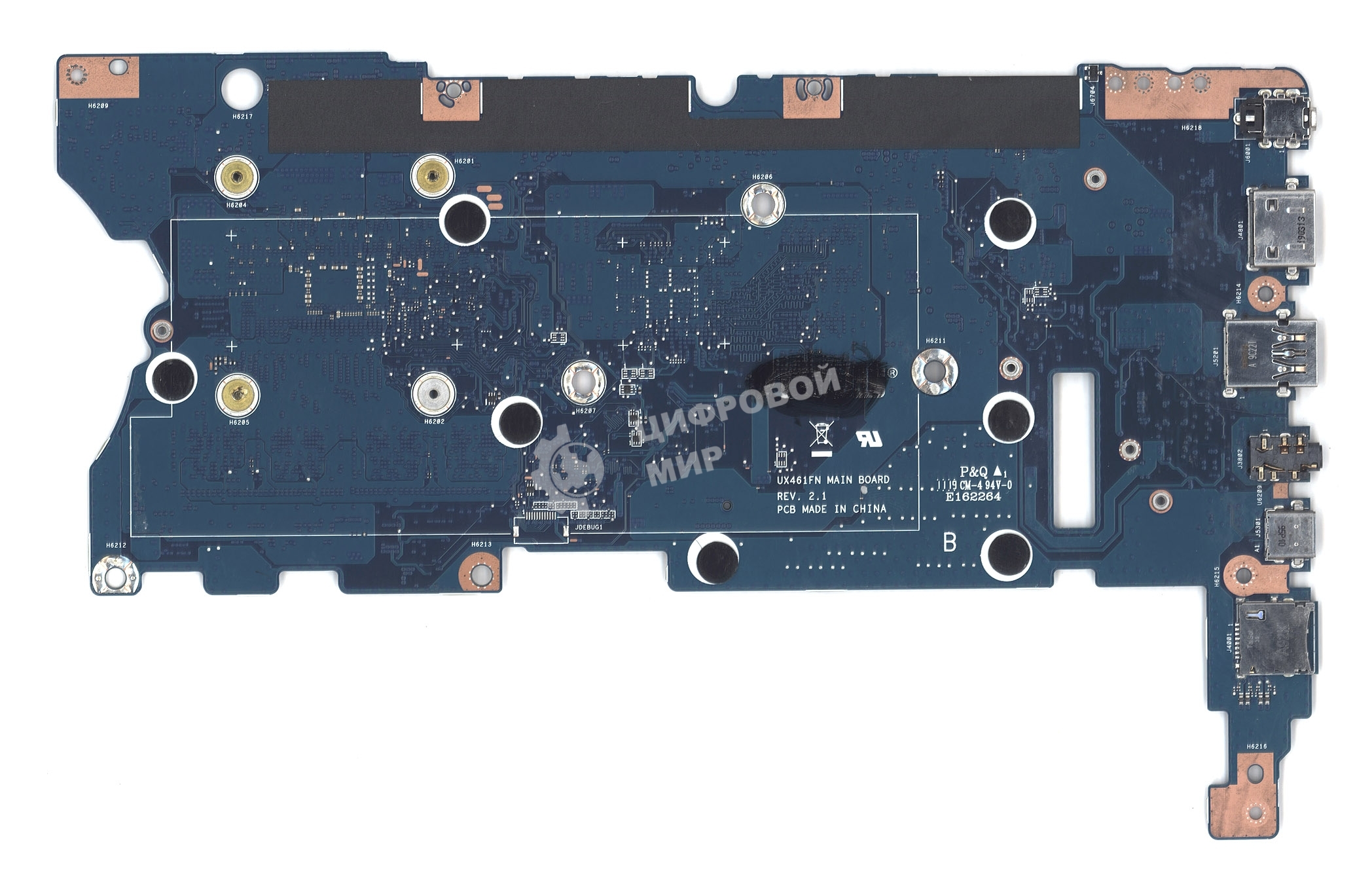 Материнская плата для Asus UX461FA 8G/I5-8265U 90NB0K10-R00021