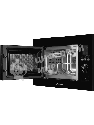 Встраиваемая микроволновая печь Monsher/High-Tech, 23 л, 900 Вт, черный цвет