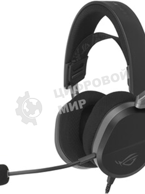 Гарнитура ASUS A501 ROG чёрный, беспроводная, Bluetooth, подсветка