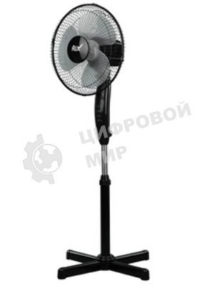 Вентилятор Rix RSF-3000B чёрный, напольный, 35 Вт, 3 скорости, 30 см