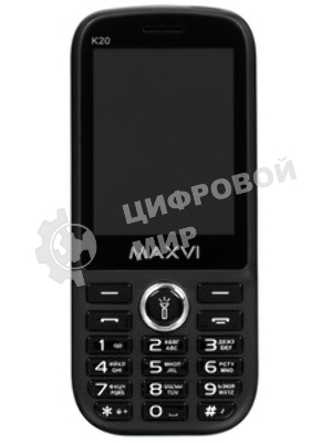 Мобильный телефон Maxvi K20 черный