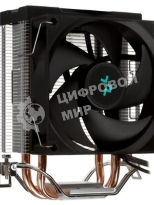 Кулер для процессора Deepcool AG300 G2 Soc-AM5/AM4/1200/1700/1851 серебристый/черный 4-pin 18-31dB Al+Cu 150W 350gr Ret (R-AG300-BKAMMG2)