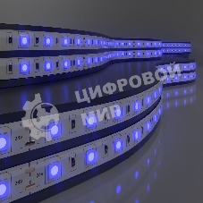 Лента светодиодная 5050 24V 60Led 14,4W IP20 / 60Led 14,4W IP20 синий