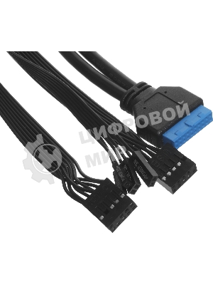 Корпус ACCORD ACC-ZM3B Black, Mini-Tower, чёрный, 1 x 120 мм