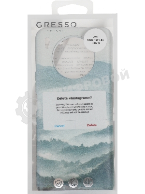 Чехол (клип-кейс) Gresso Meridian, для Honor 50 Lite, зеленый gr17aaae8884