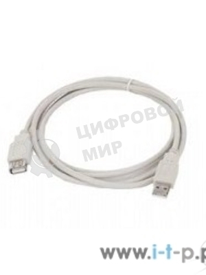 Кабель Gembird PRO USB 2.0 удлинительный 3.0м AM/AF позол. контакты, пакет