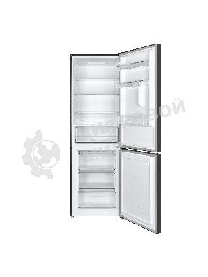 Холодильник Maunfeld MFF185SFSB черный мат. двухкамерный 211/104л морозилка снизу