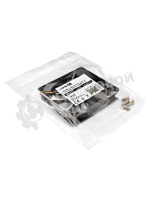 Вентилятор для корпуса ExeGate EX12025B3PM черный, 120 мм, 1550 об/мин, 25 дБ, 3 pin