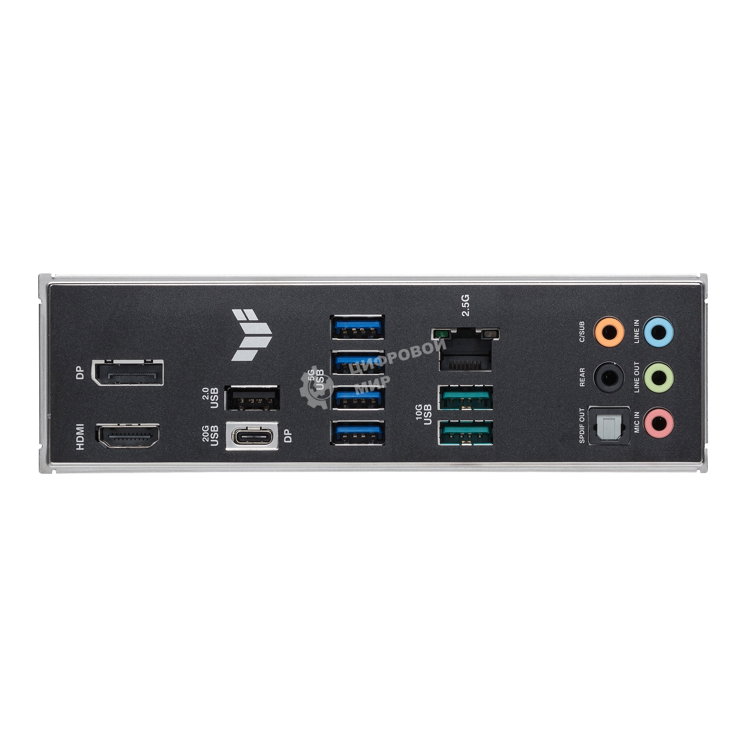 Материнская плата ASUS TUF GAMING B860M-PLUS, LGA 1851, Intel B860, 4xDDR5, 4xSATA, 3xM.2, 1xPCIe 5.0 x16, 1xPCIe x4, 1xUSB-C, 4xUSB-A 3.2 Gen 1, 2xUSB-A 3.2 Gen 2, 1xHDMI, 1xDP, 1x2.5Gb LAN, 7.1, mATX