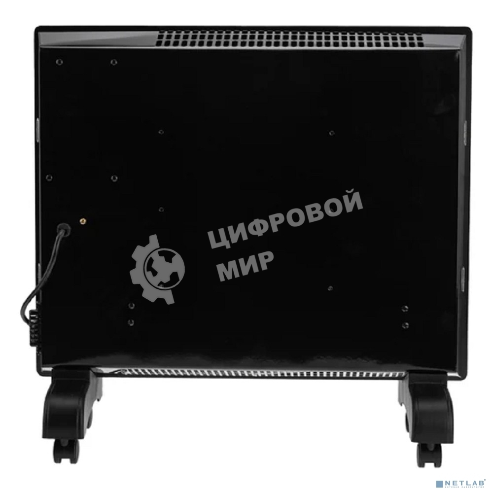 Конвектор электрический Rexant черный, 1000 Вт, 10 м2, электронный термостат, Wi-Fi