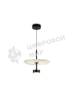 Светильник Ambrella light LH72601 BK/WH черный/белый 6W 3000K D300*260-1770