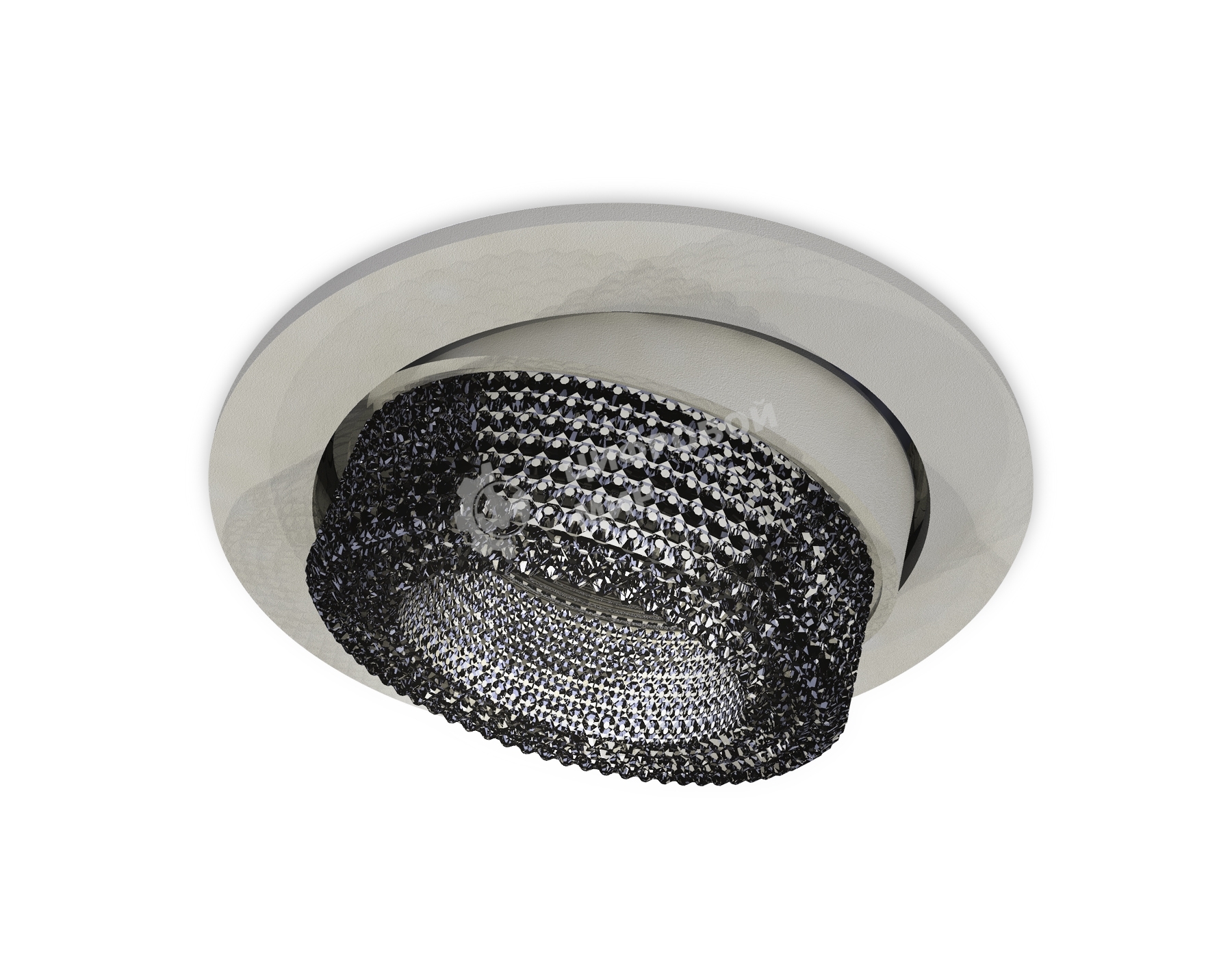 Комплект встраиваемого поворотного светильника Ambrella light XC7653061 SGR/BK серый песок/тонированный MR16 GU5.3 (C7653, N7192)