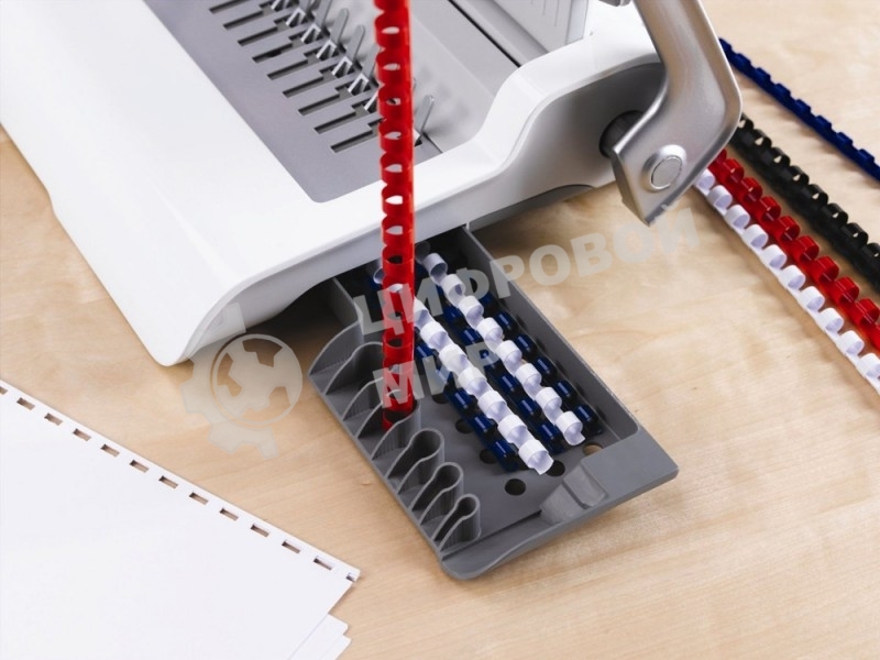 Переплетчик Fellowes Star+ (FS-56275) A4/перф.12л.сшив/макс.150л./пластик.пруж. (6-18мм)