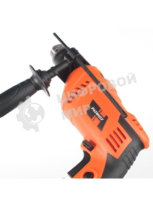 Дрель электрическая ударная PATRIOT FD 750h 120301444 с ударом, мощность 710Вт, макс.диаметр 13мм, глубиномер + дополнительная ручка