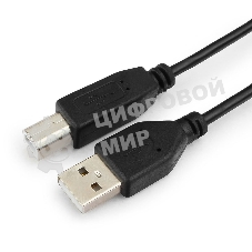 Кабель Гарнизон USB 2.0, AM/BM, 3м, пакет (GCC-USB2-AMBM-3M)