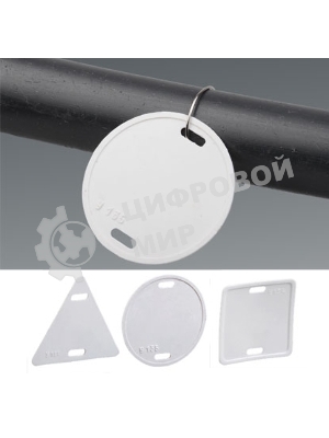 Бирка кабельная IEK У-134 (квадрат 55х55 мм)