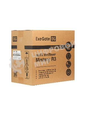 Компьютерный корпус Minitower ExeGate Mistery R3