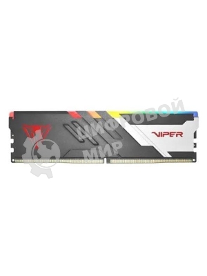 Оперативная память Patriot Viper Venom, DDR5, 32GB (2x16GB), 6800MHz, CL34, DIMM, с радиаторами, RGB, черный