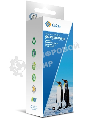 Чернила G&G GG-C13T00Q140 черный140мл для Epson EcoTank 7700/7750