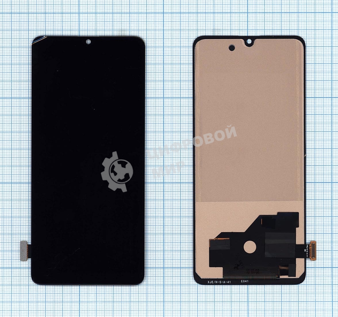 Дисплей для Samsung Galaxy A41 SM-A415F (TFT) черный
