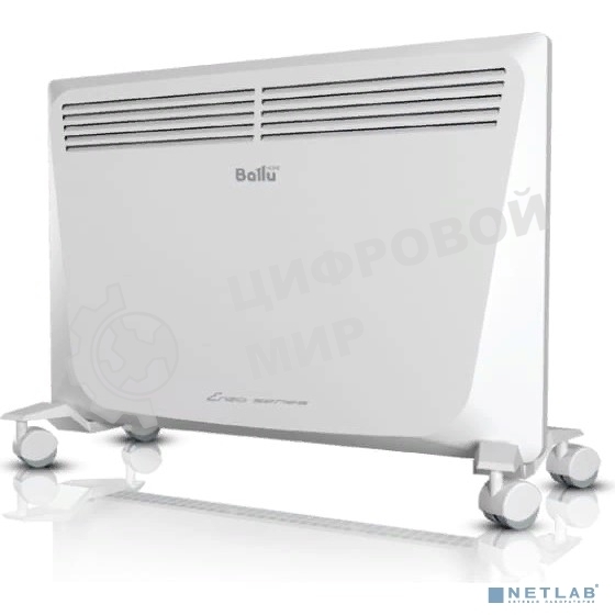 Конвектор электрический Ballu Enzo BEC/EZMR-2000 белый, 2000 Вт, 25 м2, термостат