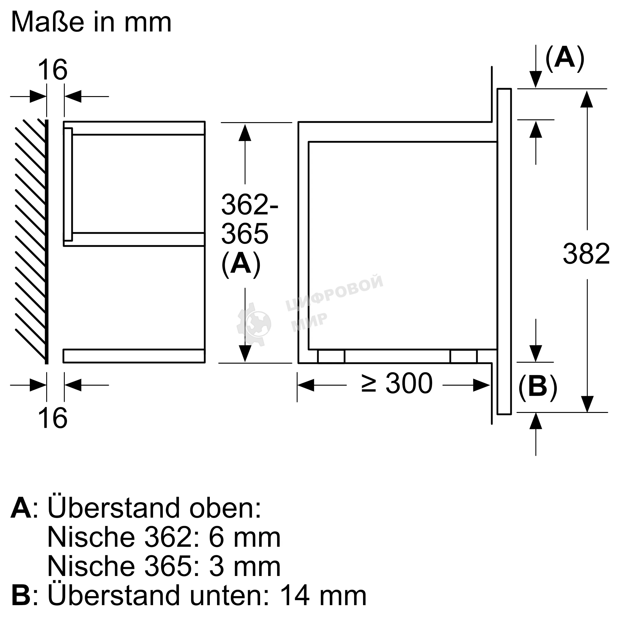 Встраиваемая микроволновая печь Bosch BER7321B1 900Вт, 5 режимов, кварцевый гриль,инвертер, 21 л, черный, петли справа