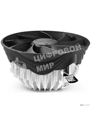 Кулер для процессора DEEPCOOL GAMMA HUNTER V2 черный/серебристый, 120 мм, алюминий, 1600 об/мин, 21 дБ, 3 pin, 95 Вт, 63.5 мм GAMMAHUNTER