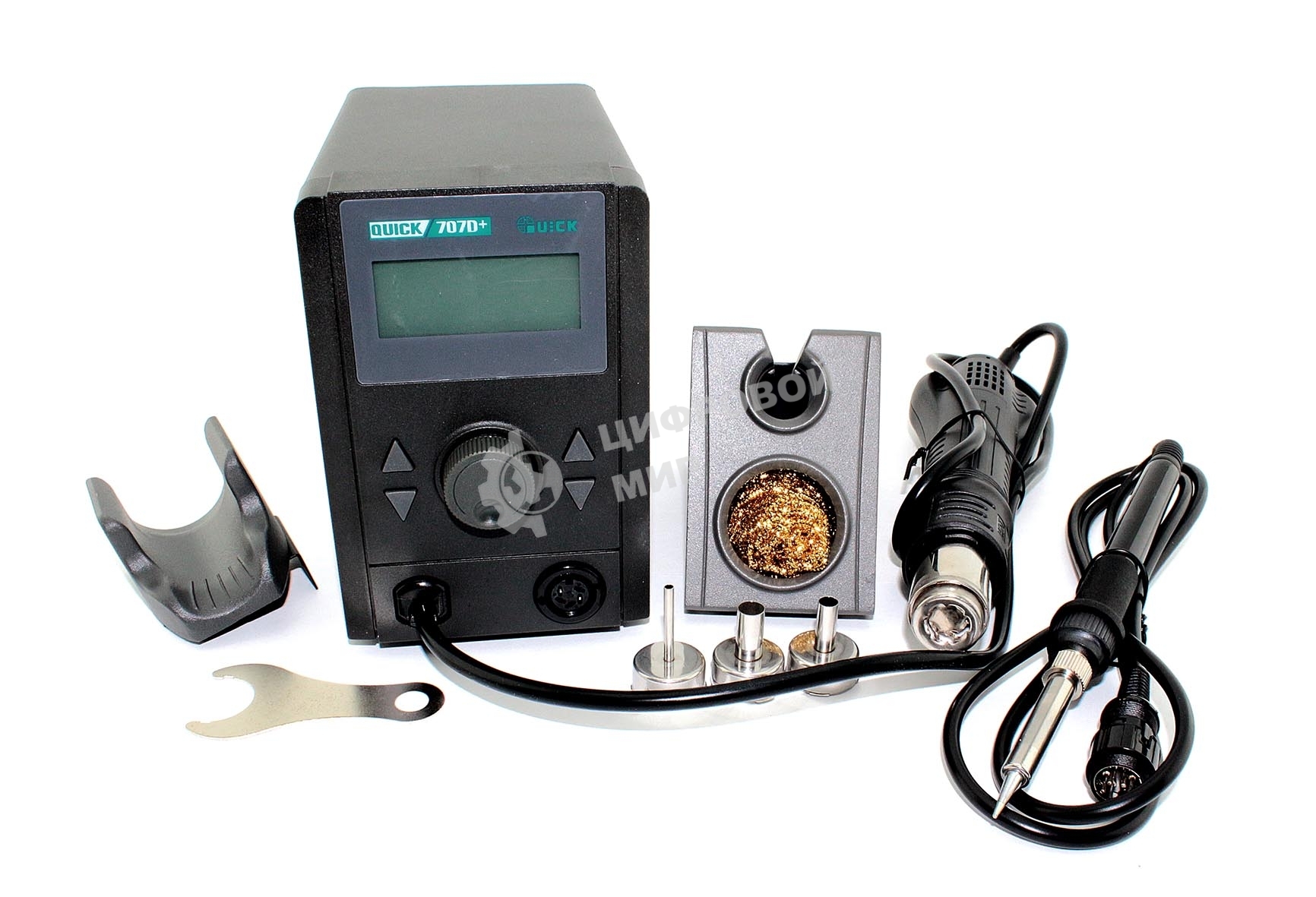 Паяльный комплекс Quick 707D+ 2 в 1 800W