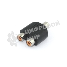 Разетвитель RCA (тюльпан) 1 мама - 2 мама