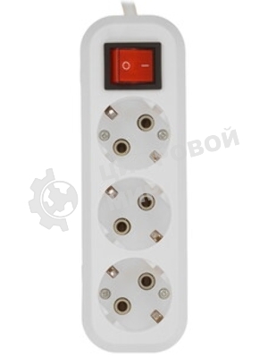 Удлинитель Smartbuy (SBE-16-3-1.5m-ZS) 3 роз х 1,5 м - белый