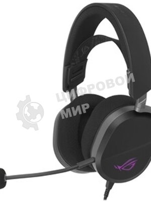 Гарнитура ASUS A501 ROG чёрный, беспроводная, Bluetooth, подсветка