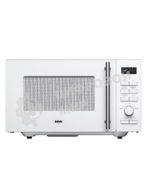 Микроволновая печь BBK 23MWS-951T/W белый, 23 л, 900 Вт, переключатели - кнопки, поворотный механизм