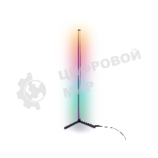 Светильник Ambrella light FL8022 BK черный LED 15W RGB D32*1250 (ПДУ РАДИО 2.4G)