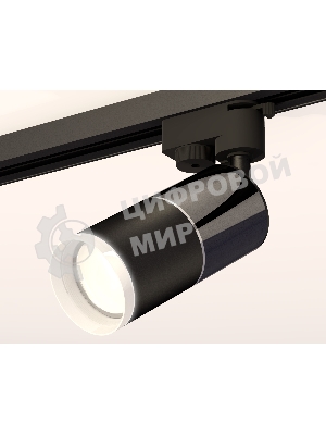 Светильник Ambrella light XT6302041 SBK/DCH/FR черный песок/черный хром/белый матовый MR16 GU5.3