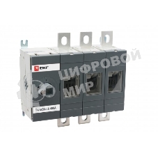 Рубильник 400A 3P без рукоятки управления TwinBlock EKF PROxima tb-s-400-3p EKF