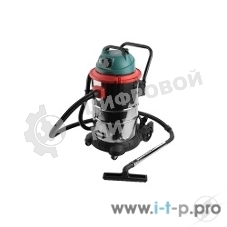 Строительный пылесос Hammer Flex PIL50A 196420 для сух/вл уборки 1400Вт 50л + розетка для электроинструмента