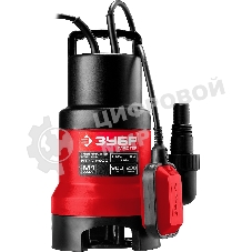 Насос ЗУБР НПГ-М1-900 мастер м1 погружной дренажный для грязной воды d частиц до 35мм 900Вт 230л/м