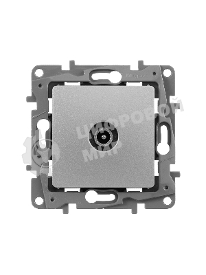 Розетка телевизионная TV - оконечная - 5 дБ - 5-862 мГц - Etika - алюминий