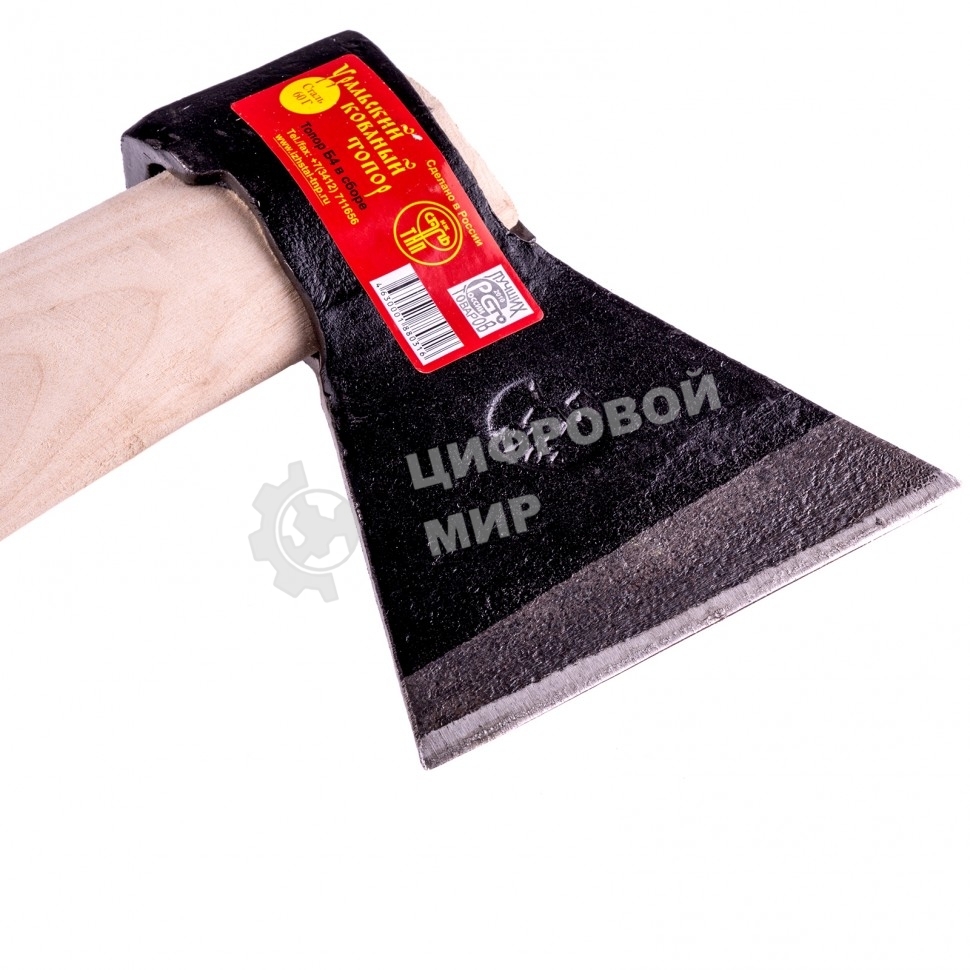 Топор Россия кованый в сборе, тип Б, 1240 1650 гр.500 мм 21667