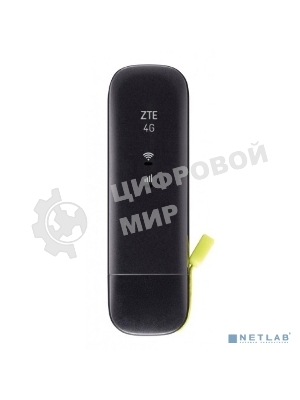 Модем 2G/3G/4G ZTE MF79RU USB Wi-Fi Firewall +Router внешний черный