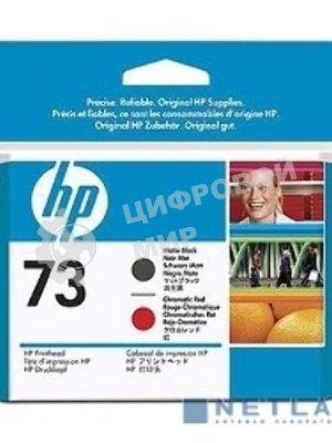Картридж струйный HP 73 CD949A черный матовый/хроматический красный печатающая головка для HP DJ Z3200