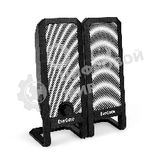 Акустическая система 2.0 ExeGate Maestro SPS-515 (Активная, питание 220В, 2х3Вт, 30-18000Гц, черный, Color Box)