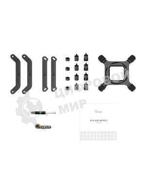Кулер Ocypus Iota A40 BK Black Iota-A40-BK черный 120мм алюминий+медь 2000rpm 29db 4-pin 220W 156мм