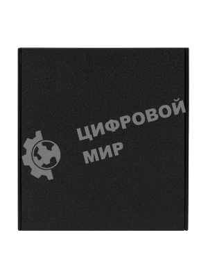 Заглушка Kranz STRONG декоративная с суппортом антрацит
